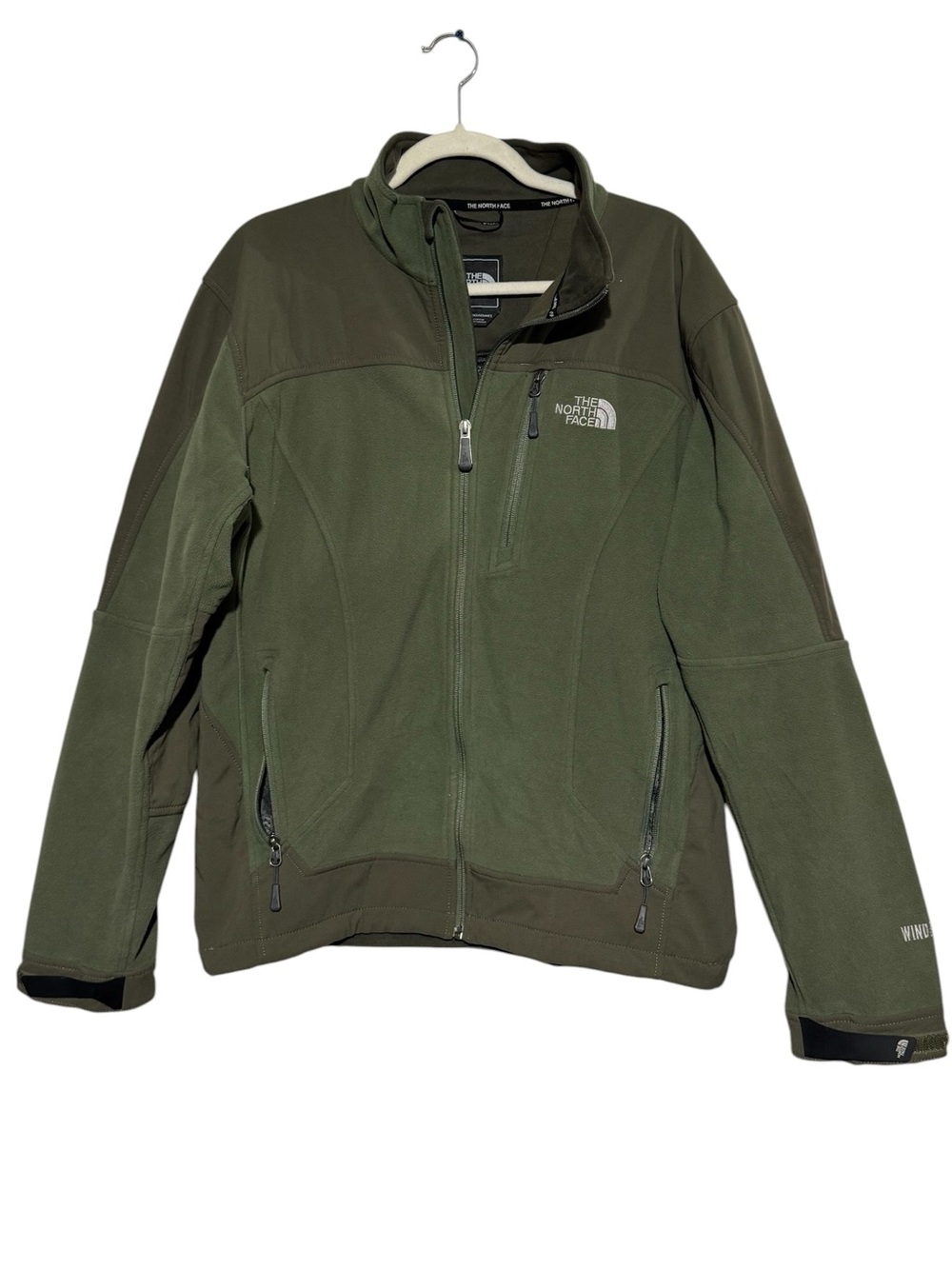 The North Face Apex Jacket Coat Men Size Medium Green Gorpcore Fall Winter